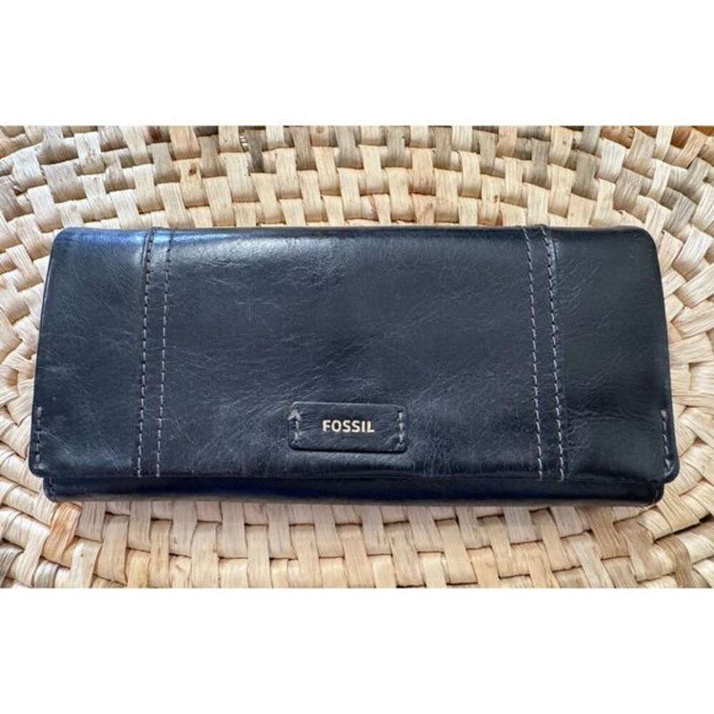 Fossil Ellis 29 Clutch/ Wallet Black‎